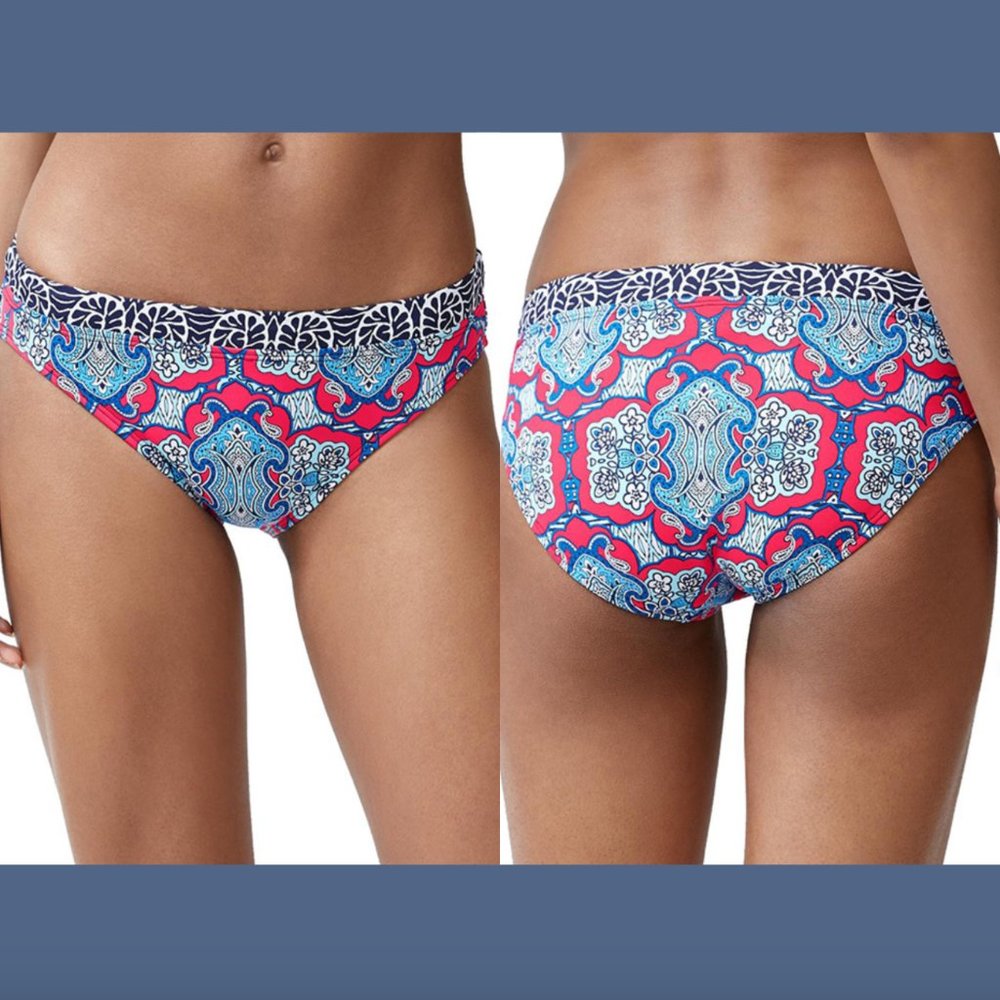 NWT Tommy‎ Bahama Riviera Tiles Banded Bottom XXS